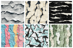 Paper Torn Effect Seamless Pattern and Digital paper Product Image 2