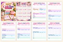 2027 Cash Flow Planner Kdp interiors Product Image 2
