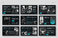 Gym &amp; Fitness Google Slides Template Product Image 3