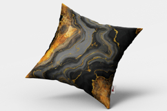 Black and Gold Agate Seamless Pattern and Digital paper Product Image 2