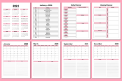 2026 Bible Study &amp; Devotional Journal Canva templates Product Image 2