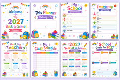 2027 Back to School Planner for Kids | Student Success Product Image 2