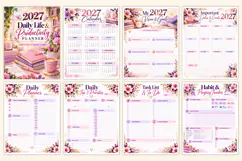 2027 Daily Life & Productivity Planner Product Image 2