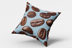 Coffee Beans Seamless Pattern and Digital paper Product Image 2