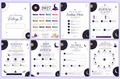2027 Zodiac Flow Workbook | Astrology, Energy &amp; Intentional Product Image 2