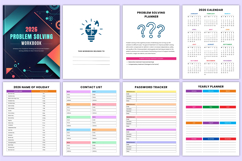 2026 Problem Solving Workbook Canva Templates Product Image 3