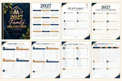2027 Family Organization Planner Kdp interiors Product Image 2