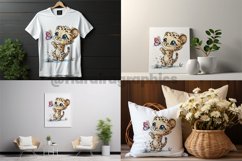 Baby Leopard Clipart Product Image 2