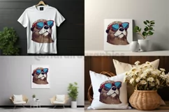 Sea Otter| Patriotic Clipart | 4th of July Product Image 2