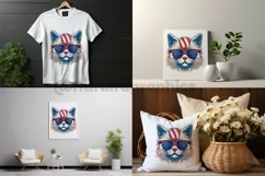 Ragdoll Cat | Patriotic Clipart | 4th of July Product Image 2