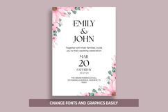 Wedding Invitation Canva Template Product Image 2