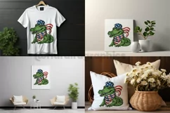 American Alligator | Patriotic Clipart | 4th of July Product Image 2