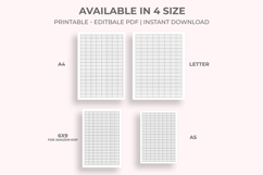 Knitting Graph Paper With Rectangular Boxes Product Image 2
