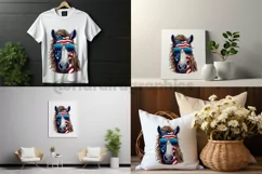 American Mustang | Patriotic Clipart | 4th of July Product Image 2