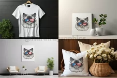 Himalayan Cat| Patriotic Clipart | 4th of July Product Image 2