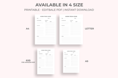 Work From Home Planner Product Image 2