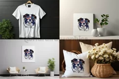 Australian Shepherd Dog | Patriotic Clipart | 4th of July Product Image 2