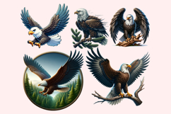 Eagle Clipart Bundle Product Image 2