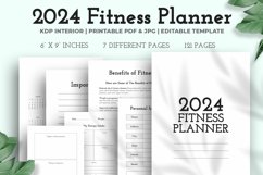 2024 Fitness Planner Kdp Interior Product Image 2