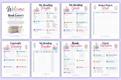 Book Lover’s Review Workbook | Reading Goals, Book Tracking Product Image 2