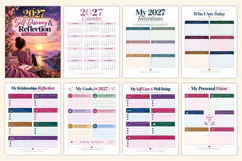 2027 Self-Discovery & Reflection Workbook Kdp interiors Product Image 2