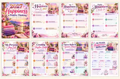 2027 Happiness & Positive Thinking Journal Kdp interiors Product Image 2