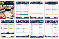 2027 Productivity & Organization Worksheets Product Image 2