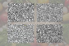 Doodles Cutting Board Design - 04 Variations Product Image 2