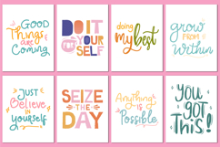 Kids Confidence &amp; Positivity Affirmations Canva templates Product Image 2