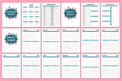 2026 Budget &amp; Savings Journal Canva templates Product Image 2