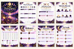 2027 Moon Phases & Lunar Reflection Journal Product Image 2