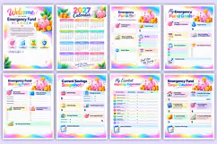 2027 Emergency Fund Planner | Emergency Savings, Financial Product Image 2