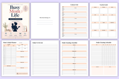 Busy Mom Life Routine Organizer | Daily Planner Product Image 2