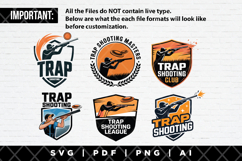 12 Trapshooting Clipart Template Product Image 2