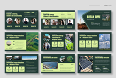 Energy &amp; Sustainability Google Slides Template Product Image 3