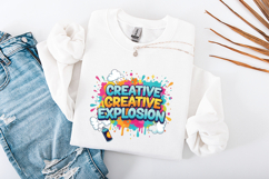 Graffiti Creative Explosion SVG - Retro Street Art PNG Product Image 3