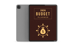 Digital 2026 Budget Planner for iPad Product Image 2