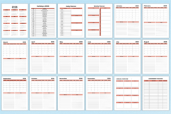 2026 ADHD Planner Canva Template Product Image 2