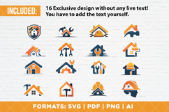 16 House Builder Logo Bundle Product Image 2