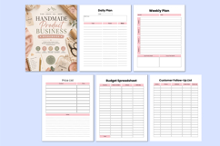 Handmade Product Business Workbook Canva templates Product Image 2
