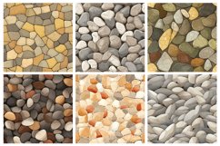 Colorful Stones Seamless Pattern and Digital Paper Product Image 2