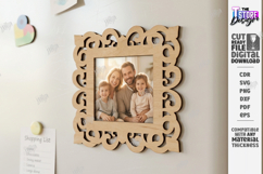 Fridge Magnet Frame Laser Cut Bundle | Magnetic Photo Frame Product Image 4