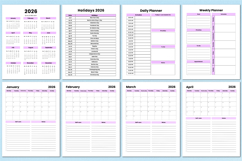 2026 Gratitude Journal For Canva KDP Interior Product Image 2