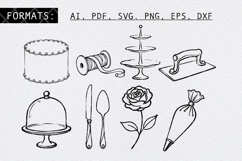 Hand Drawn Bakery Shop Illustration Product Image 2
