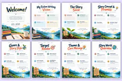 Fiction Writer’s Planning Book | Story Ideas, Character Product Image 2