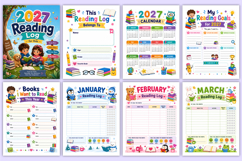 2027 Reading Log for Kids | Tracker Product Image 2