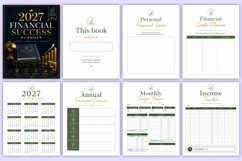 2027 Financial Success Planner | Financial Goals Product Image 2