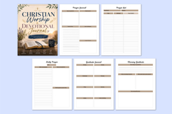 Christian Worship &amp; Devotional Journal Canva Templates Product Image 2
