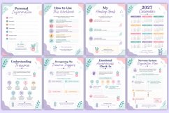 2027 Trauma Healing Workbook | Emotional Recovery Product Image 2