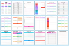 2026 Teacher Record Book Canva templates Product Image 2